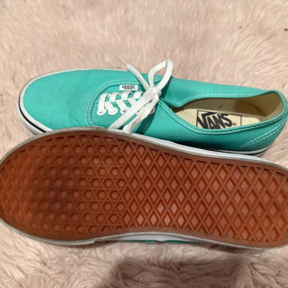 Excellent Condition Turquoise Vans - Picture 4 of 4
